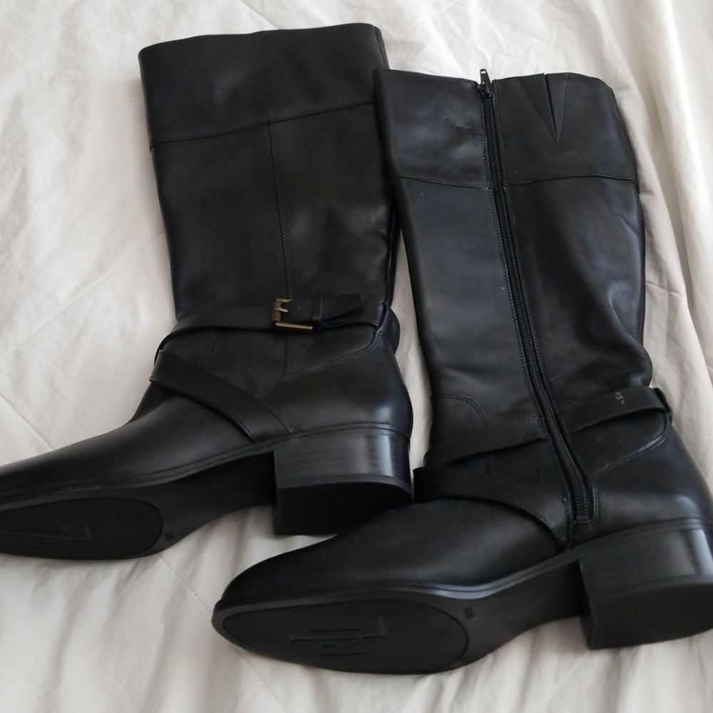 Ralph Lauren Black Maryann Boots